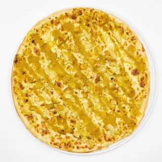 Pizza Sin Gluten Pollo al Curry (Grande)