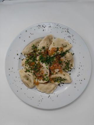 Pierogi z kapustą i grzybami
