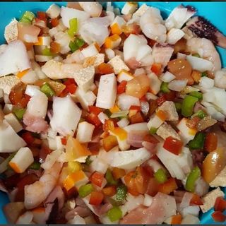 Pulpo vinagreta 