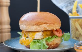 Grilled Chicken Burger