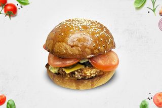 Бургер з хрумкою індичкою (295г)