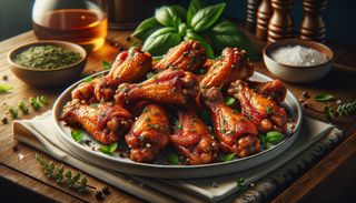 Хрупкави пилешки крилца