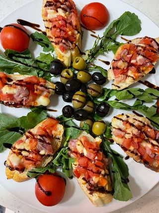 Bruschetta mozzarella