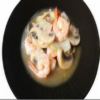 51 Camarão com Cogumelos