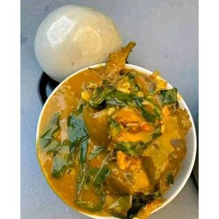 Oha Soup and Swallow