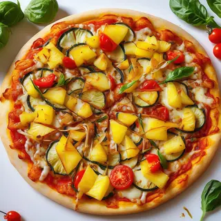 Pizza De Vegetal (29 Cm.)