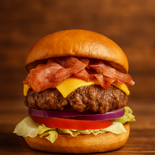 Menú Bacon cheese burger