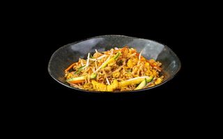 74 Chicken ramen teppan yaki