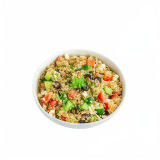 Bol De Quinoa Vermella / Salmó