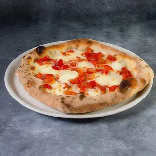 Pizza bufalina + patatine fritte + bevanda