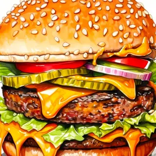 Hamburguesa Doble