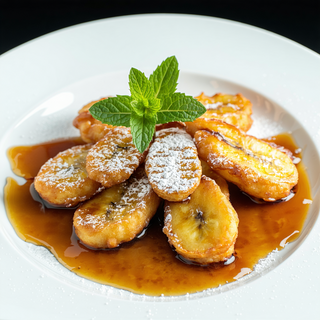 Battered bananas