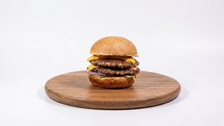 Classic double burger