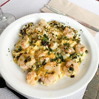 Estrellado de Gambas