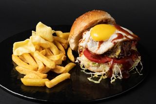 Uova burger - menù