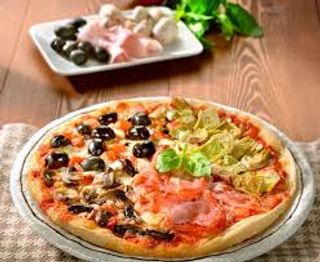 Pizza 4 Estaciones (24 Cm.)