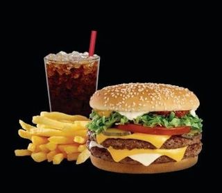 Hamburguesa de ternera con huevo