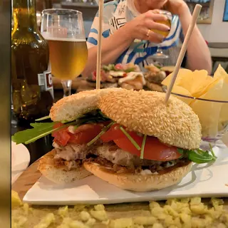 Hambúrguer de Atum