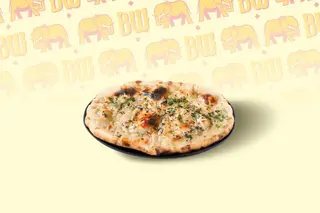 Garlic naan