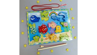 Деревянная магнитная рыбалка