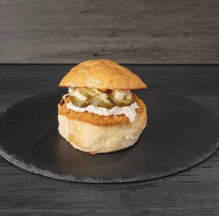 Hamburguesa chicken and bacon