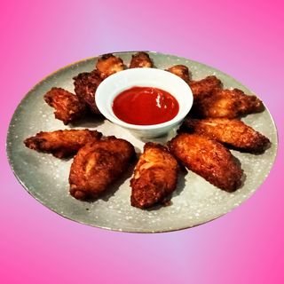 ALITAS DE POLLO BARBACOA (10 UDS.)