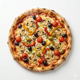 Pizza Champiñones (Mediana)