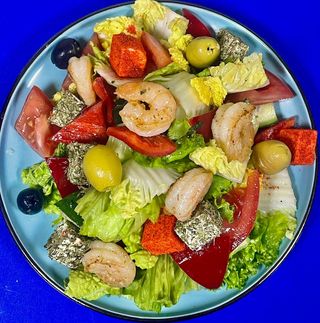 Греческий с креветками (300 г)