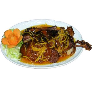 80. Pato Con Salsa De Naranja