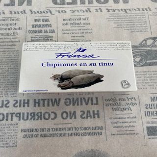 Chipirón En Su Tinta Frinsa