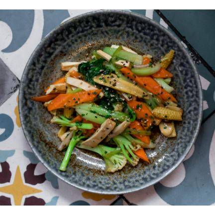 Verduras al Wok