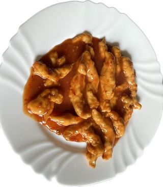 22.Pui cu sos dulce picant