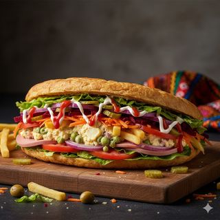 Bocadilo Tortilla Marroquí