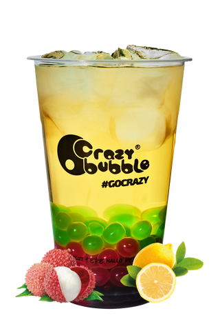 Bubble Tea Lămâie & Lycee