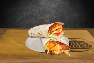 Pollo bacon cheese tacos