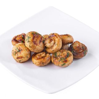 Шампиньоны на гриле