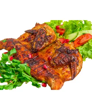 Pollo entero BBQ