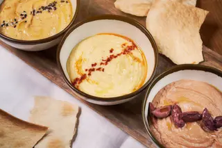 Humus y Tzatziki