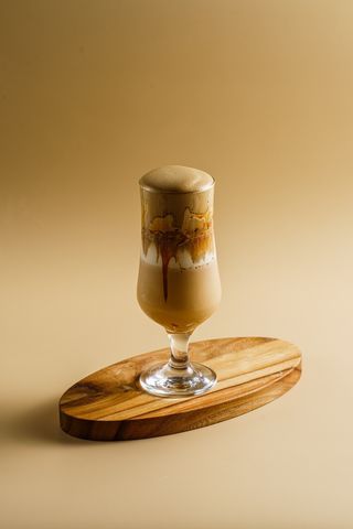 Карамельный фраппе 