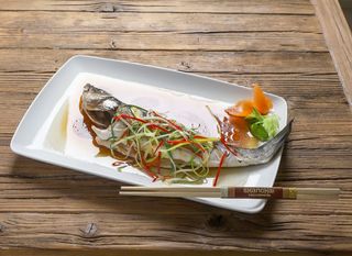 Orata al vapore con zenzero circa 400 g