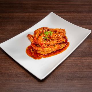 N3 Gamberoni in salsa piccante