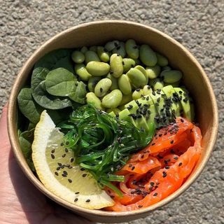 Боул лосось