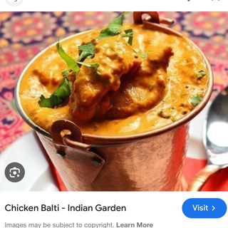 Chicken balti 