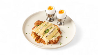 Запеченный круассан с трюфелем