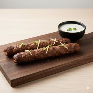 Beef seekh kebab 2 pezzi
