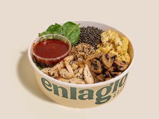 Hot Lentils Salad