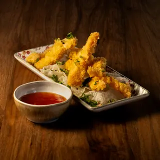 Tempura štapići sa lososom