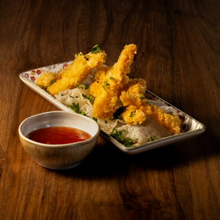 Tempura štapići sa lososom
