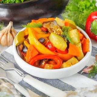 Соте из овощей