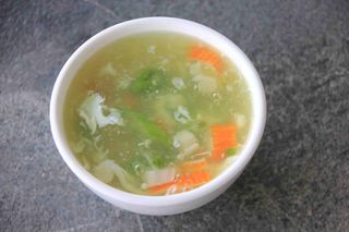 Z5 Zuppa di granchio ed asparagi